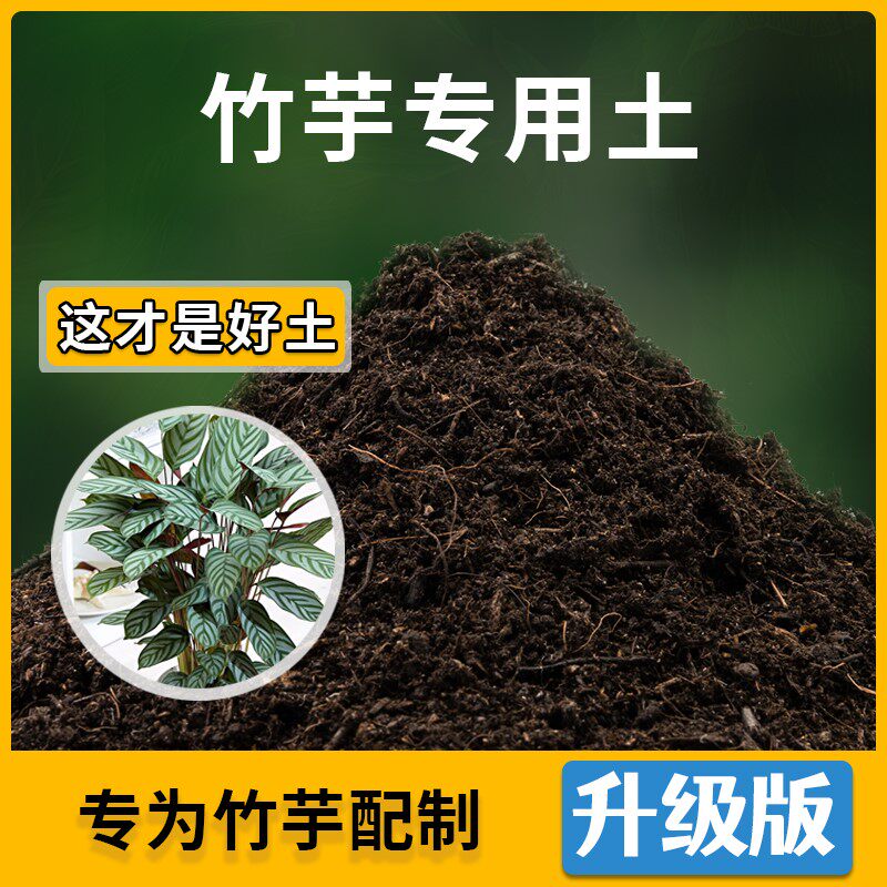 竹芋专用土花草种植土壤竹芋营养土盆栽种花养花植物肥料有机土