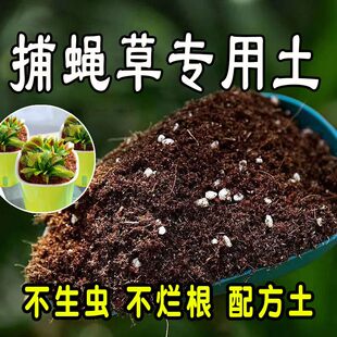 捕蝇草专用营养土 捕蝇草专用土 盆栽通用型种花养花种植土有机土