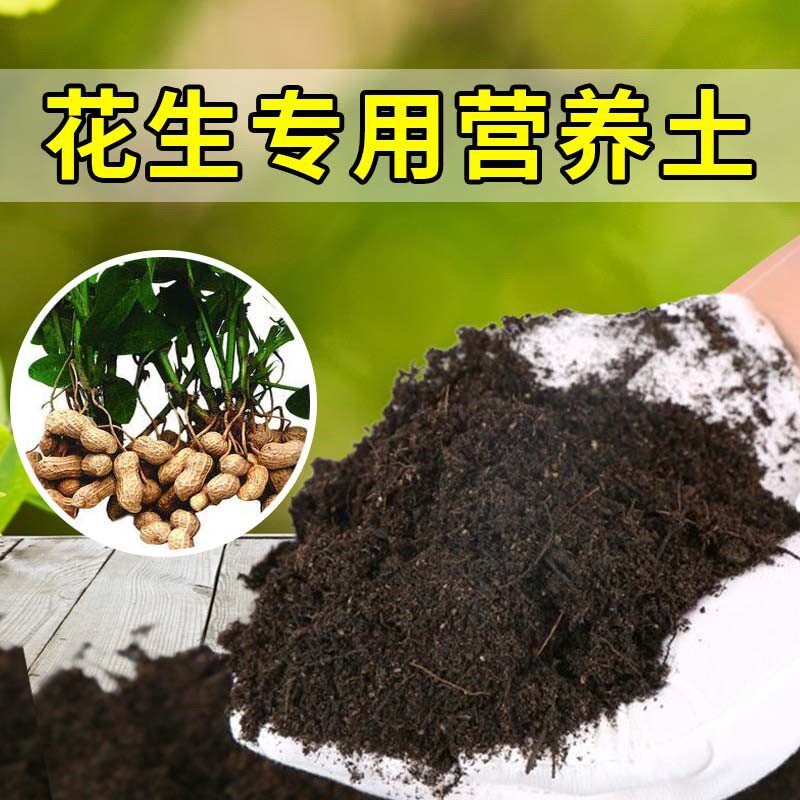 花生专用土家用种菜种植土有机肥料土壤阳台蔬菜盆栽土花生营养土