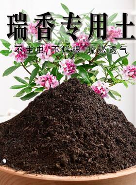 瑞香专用土瑞香专用营养土养花种花土通用种植土酸性土壤有机肥料