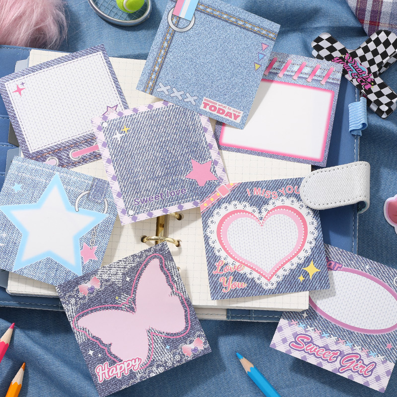 shibook无粘性100张便签纸