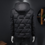 男士轻薄款款羽绒服标90白鸭绒钱塘6019-66528-P385假模图，男装羽绒服，钱塘6019(原2022)