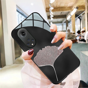 银杏华为nova9手机壳nova8pro适用nova7se高级新款nova6玻璃中国风4g版5g男女硅胶nova5ipro保护套黑色5z防摔