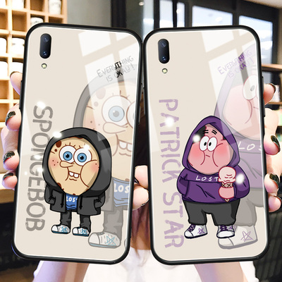 玻璃硅胶可爱玻璃硅胶壳