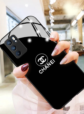 欧美小香适用opporeno8手机壳新款reno7网红玻璃reno6硅胶reno5pro+情侣女reno4se高级简约oppofindx5套x3x2