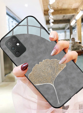 雾霾灰银杏适用华为荣耀magic3至臻手机壳play5t活力版4tpro玻璃3e畅玩8新款x20se高级男女x10max绿色30plus