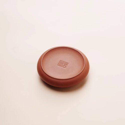 一条紫砂壶盖置盖托摆件茶席