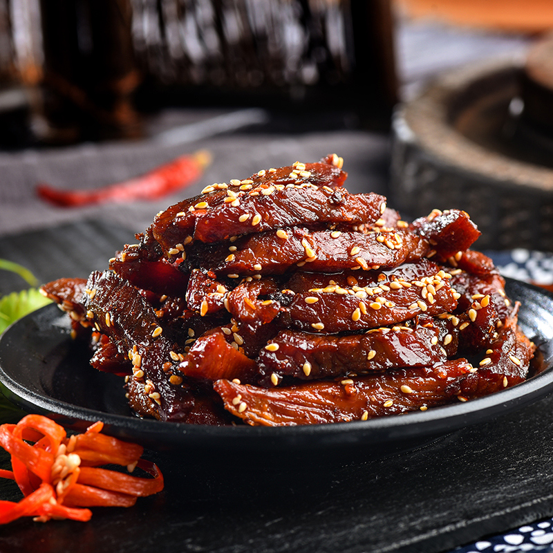 Spicy Beef 80g Shredded beef Office spicy snacks Lurou snacksin the Snacks/Nuts/Specialty , Beef jerky/Preserved pork/Lo Snacks , Beef  category - from Buy2taobao.com to provide professional Taobao agent buy service