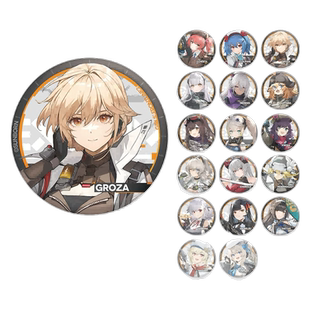 【少女前线2:追放】人形角色马口铁徽章动漫金属徽章官方周边