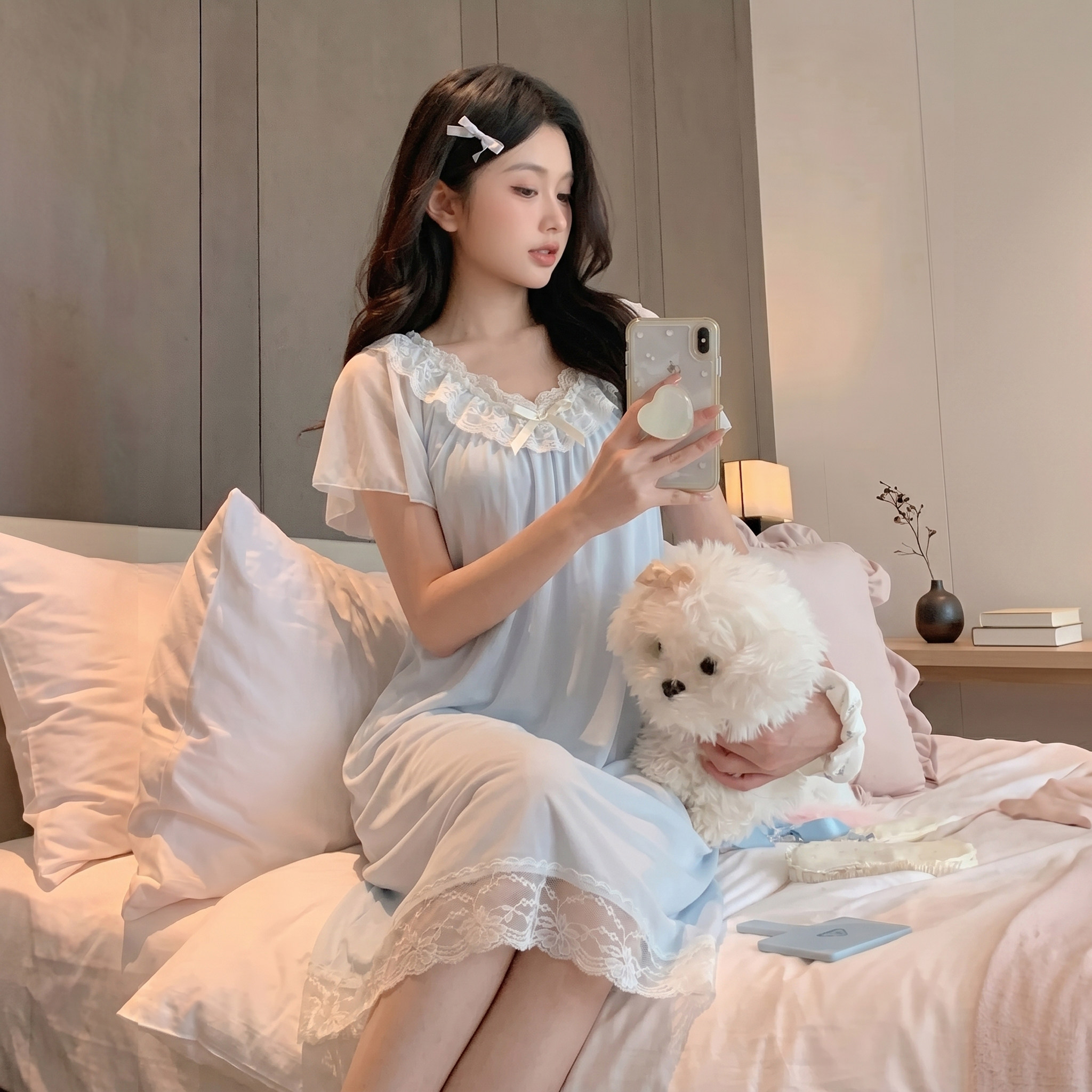 2026新款睡裙女纯欲风蕾丝花边