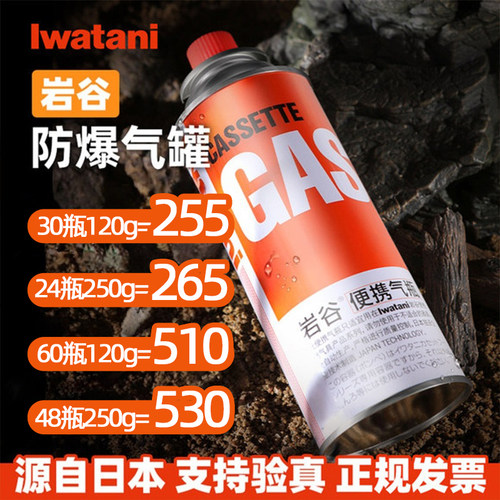 日本岩谷气罐卡式炉气瓶户外便捷