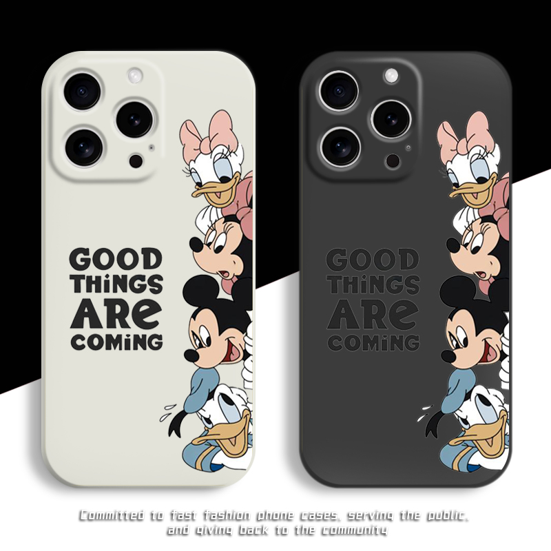 米奇米妮手机壳新款简约潮牌卡通