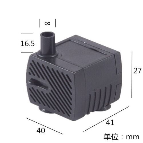 USB小型鱼缸潜水泵带过滤盒循环