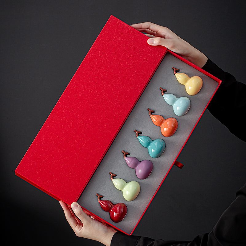 葫光福现桌面葫芦创意葫芦小摆件送同事客户生日商务礼品中秋礼物