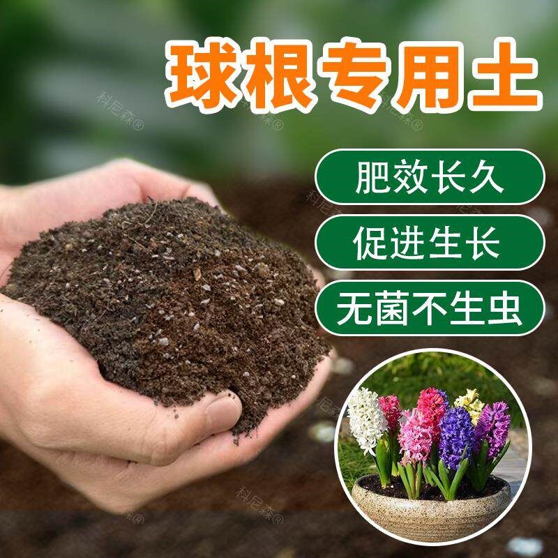 种球根土专用营养土球根种球有机土花土壤盆栽专用肥料泥土种植土