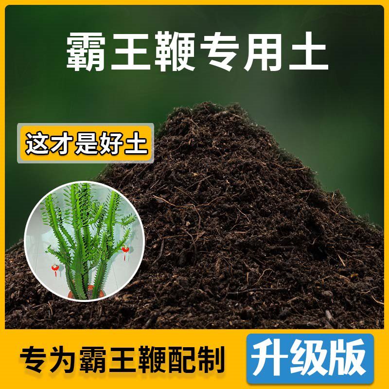 霸王鞭通用有机土盆景土不闷根高温腐熟园艺花园泥炭基质高温灭菌