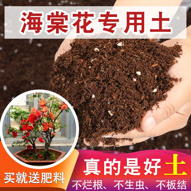海棠花专用土花土通用土种树专用土花泥营养土养花专用土花卉土壤
