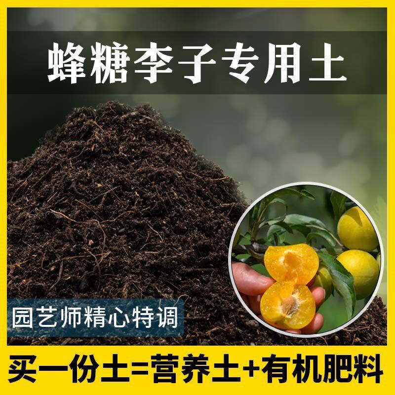 蜂糖李子专用土农业果园种植土家庭果树有机泥土盆栽土李子营养土