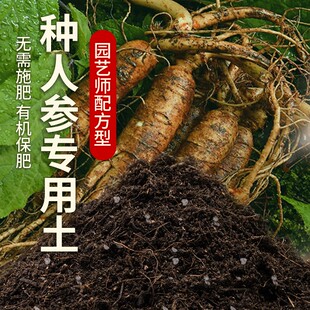 人参专用土农业果园种植土家庭阳台育苗土人参苗营养土肥料培养土