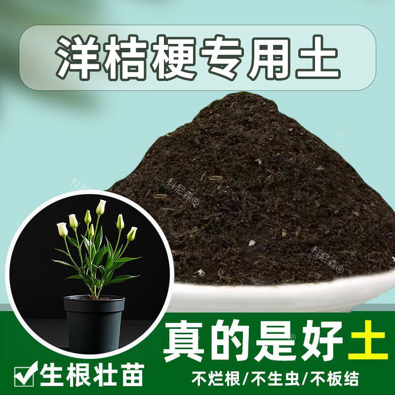 洋桔梗专用土肥料土种植土育苗土透气家用洋桔梗专用营养土通用土