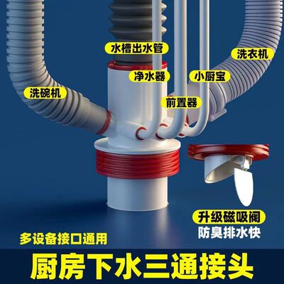 硅胶厨房洗菜盆排水管密封塞