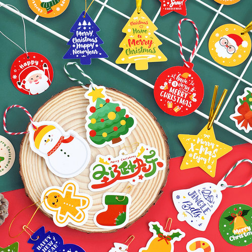 圣诞节礼物小吊卡礼品挂饰