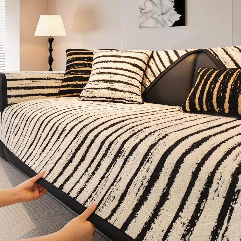 轻奢风高级感沙发垫2025新款真皮沙发坐垫套罩防滑耐磨沙发盖布巾,居家布艺,沙发垫,淘宝优惠券,粉丝福利购,淘宝优惠卷