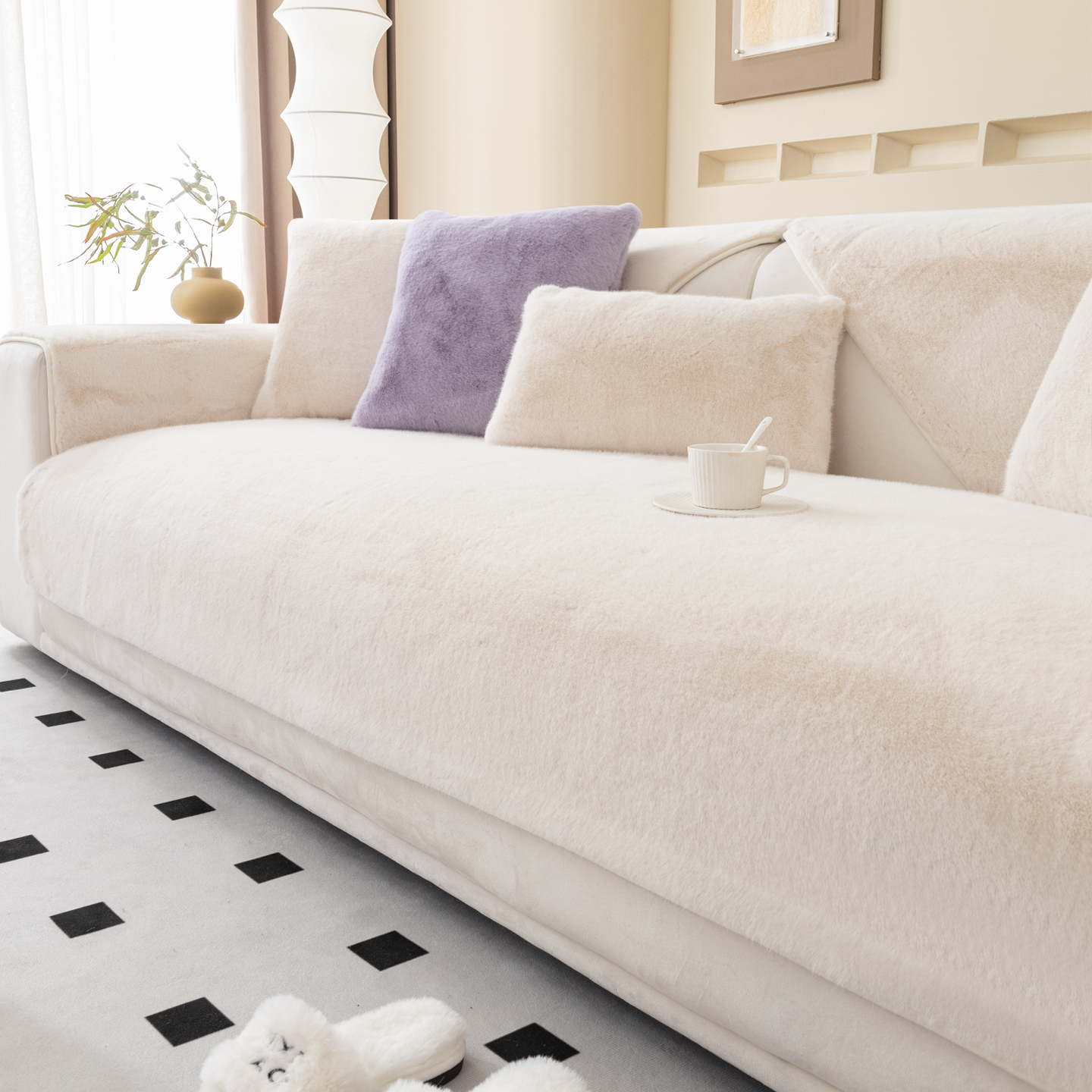 2025新款撸猫感冬季加厚毛绒坐垫