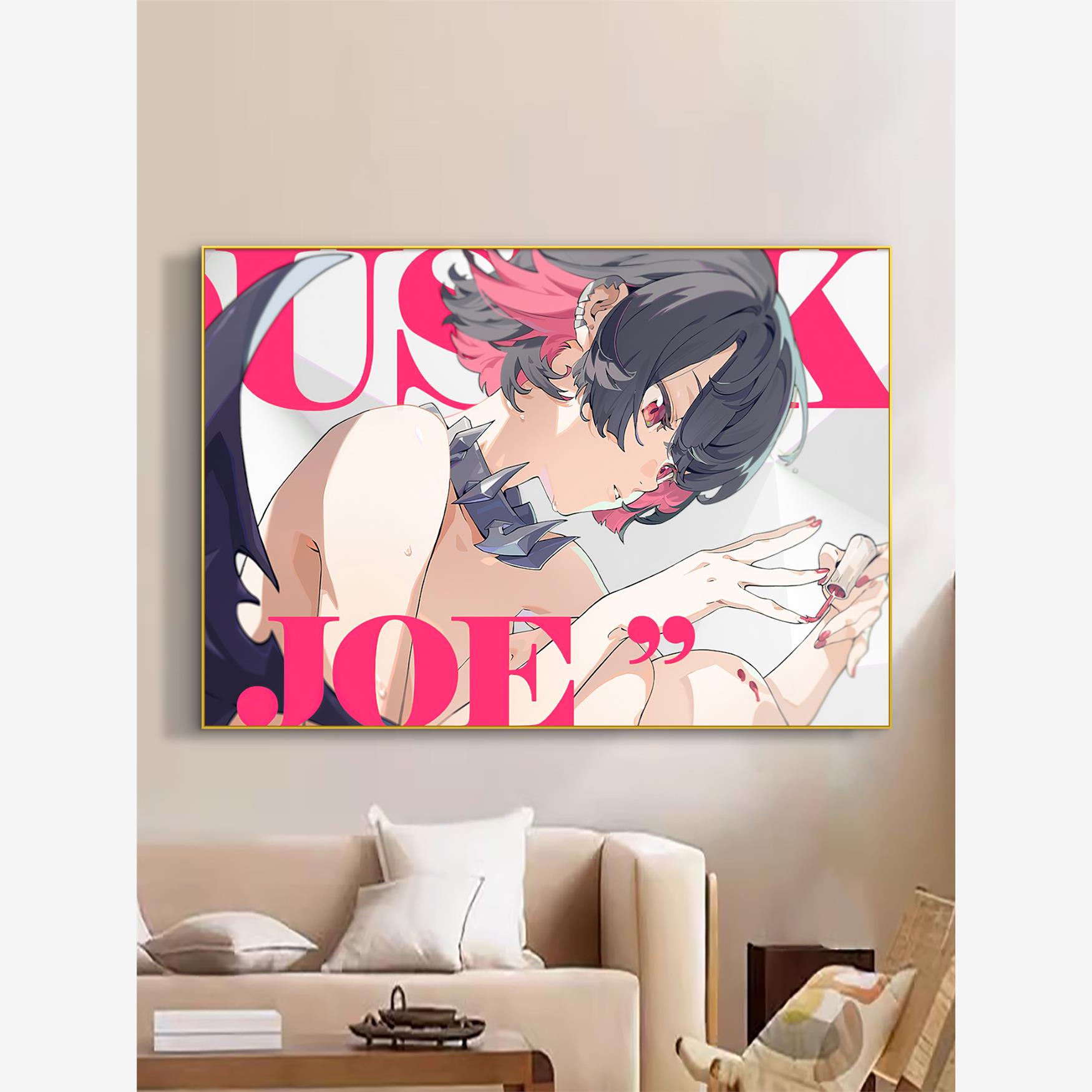 绝区零挂画艾莲简朱鸢柏妮思二次元周边海报墙面装饰画电竞房壁画