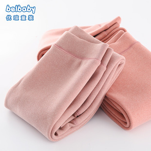 女童德绒内胆内穿儿童校服神裤保暖加绒加厚秋冬初高中生校服裤子