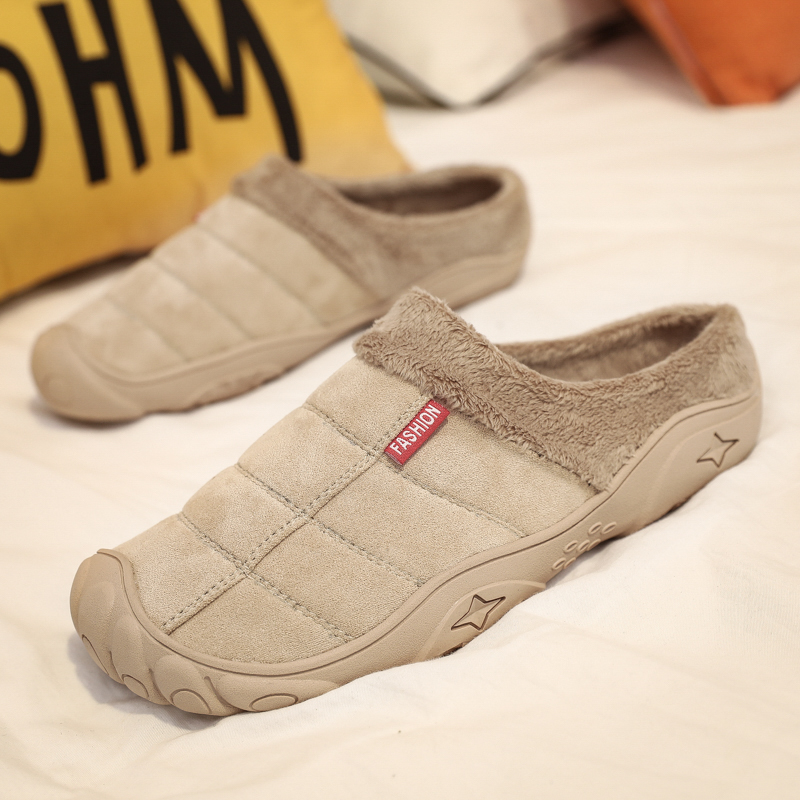 高品质保暖加厚大码橡胶拖鞋