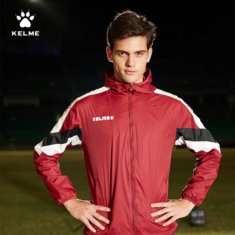 kelme卡尔美运动风衣休闲宽松