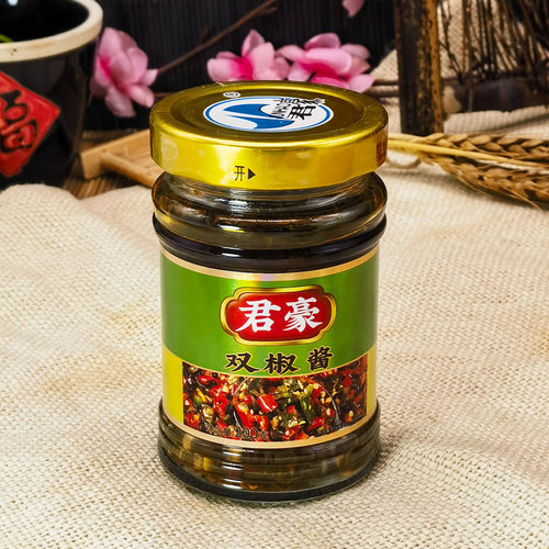 重庆君豪烧椒酱双椒酱瓶装下饭酱