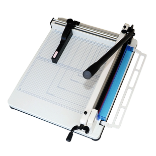 弘文858A3+重型手动切纸机小型厚层裁纸刀办公大型标书相册裁纸机切书机图文多功能切纸刀文件材料切割机裁刀