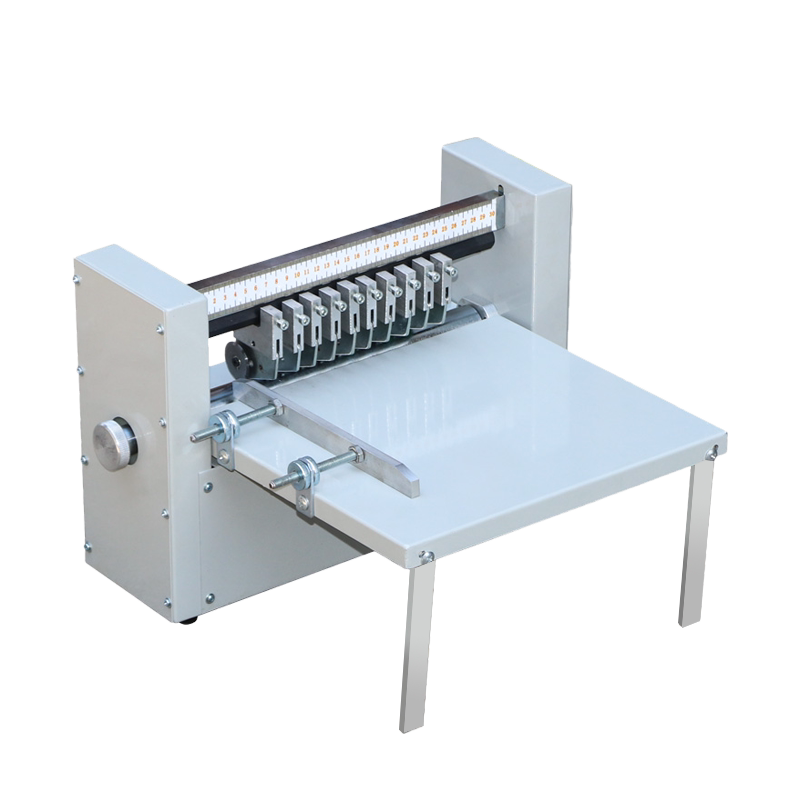 弘文300电动不干胶划线机a4齿线划线压痕机割标签纸模切机标签切
