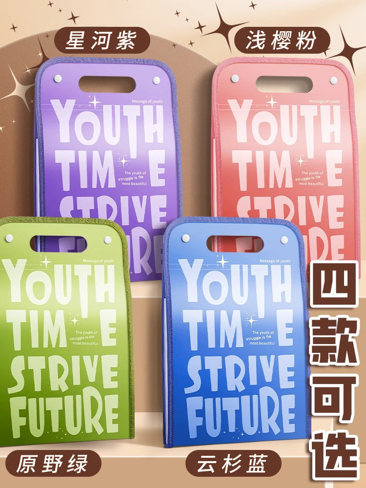 手提风琴包学生大容量13层试卷收纳袋文件夹多层收纳包磨砂封面防水整理袋a4文件袋按扣式试卷袋学生用文具袋,文具电教/文化用品/商务用品,风琴包/事务包,淘宝优惠券,粉丝福利购,淘宝优惠卷