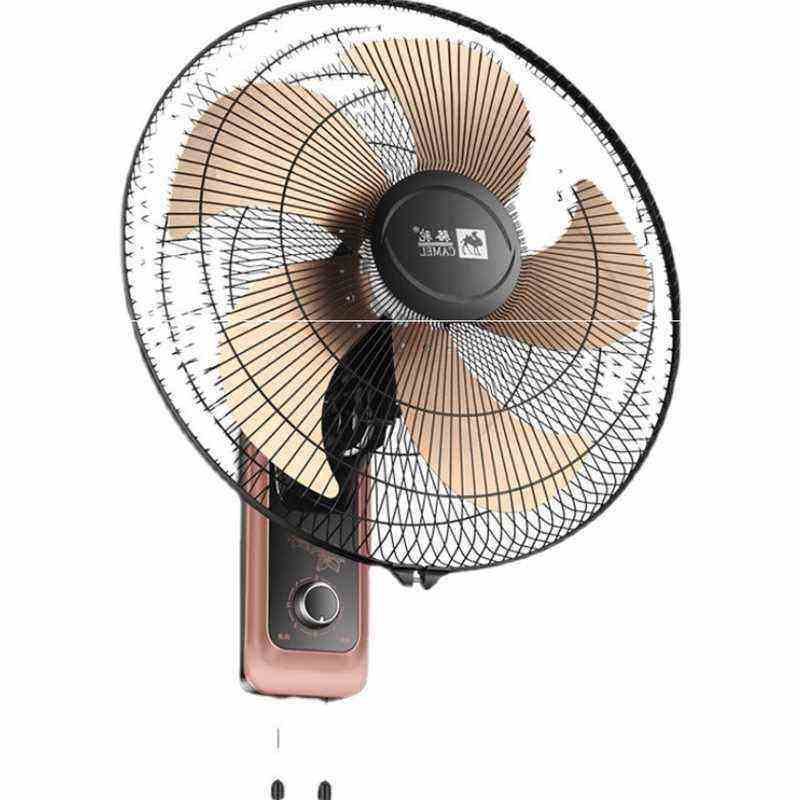 新款电风扇挂壁扇台壁扇墙壁扇16寸摇头轻音大风量拉线壁扇20寸