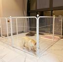 超大空间金毛狗铁护栏家用狗窝狗围栏贵宾宠物栅栏小型中型犬门栏