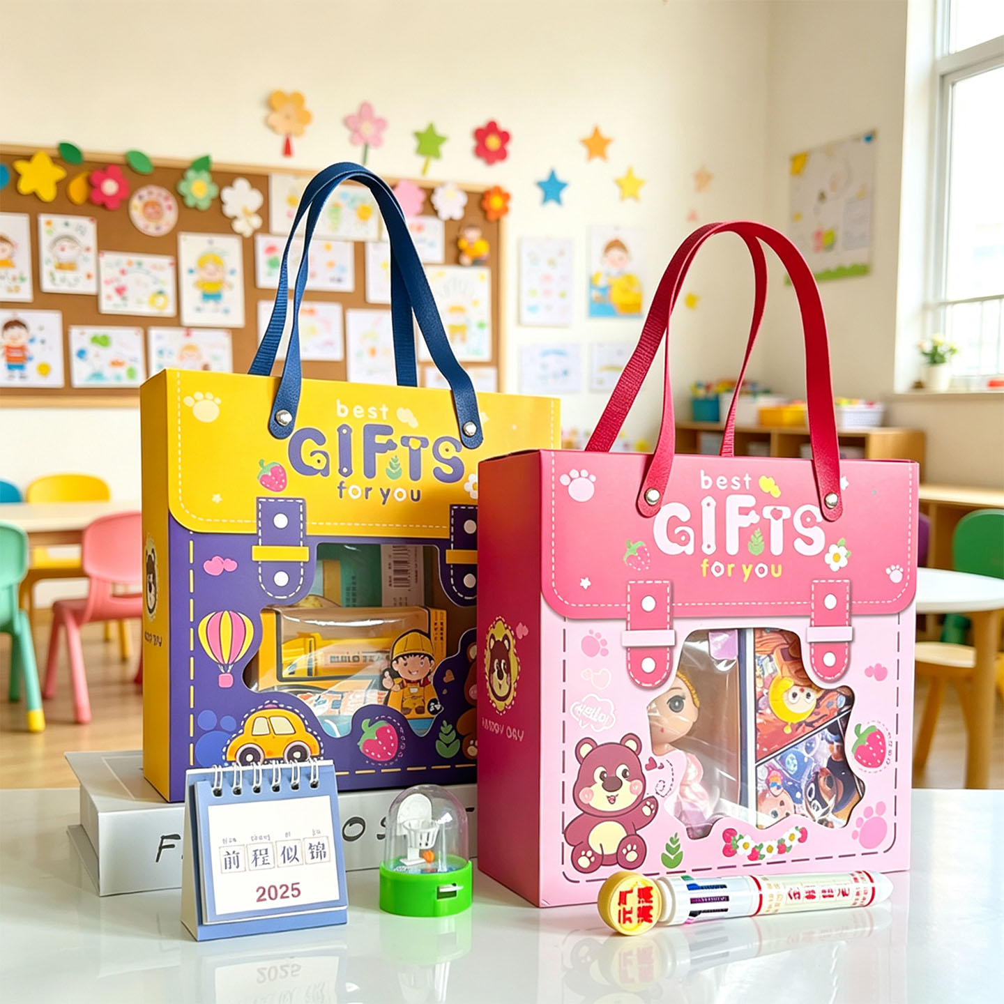 儿童伴手礼幼儿园送全班小朋友生日分享礼品学生奖品开学活动礼物