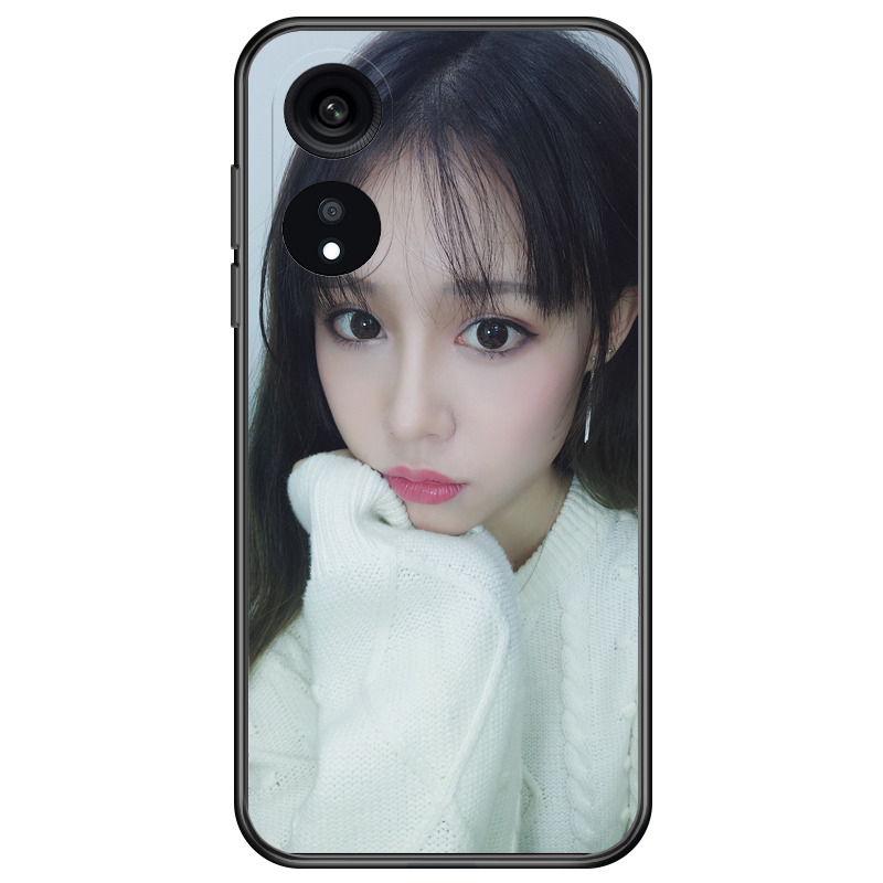 oppoa1pro玻璃定制手机壳送挂绳