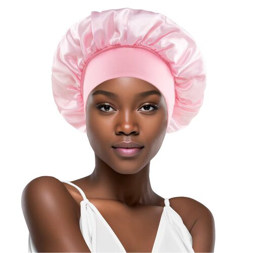 Bonnet for Sleeping Soft Elastic Band Sleep Cap Hair Wrap