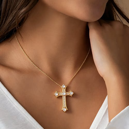 CrossNecklacenichejewelry