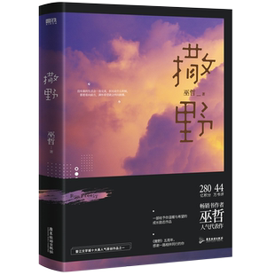 全新正版】 撒野1巫哲大神级作者代表作晋江人气青春文学狼行成双格格不入一个钢镚2炮楼青春小说言情书