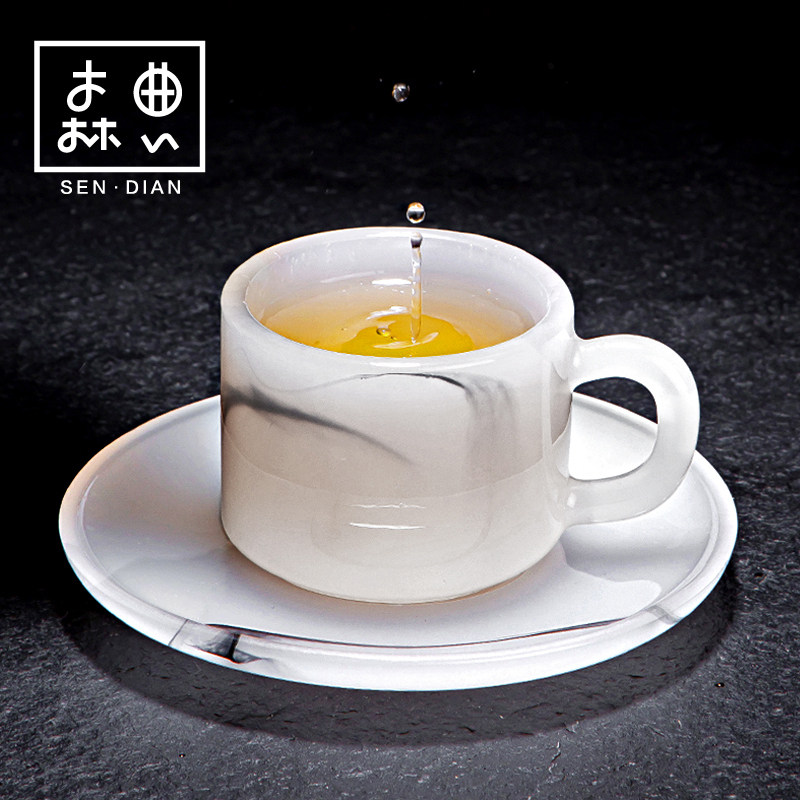 琉璃茶杯个人专用高档功夫主人杯单杯中式茶具红茶小杯喝茶品茗杯