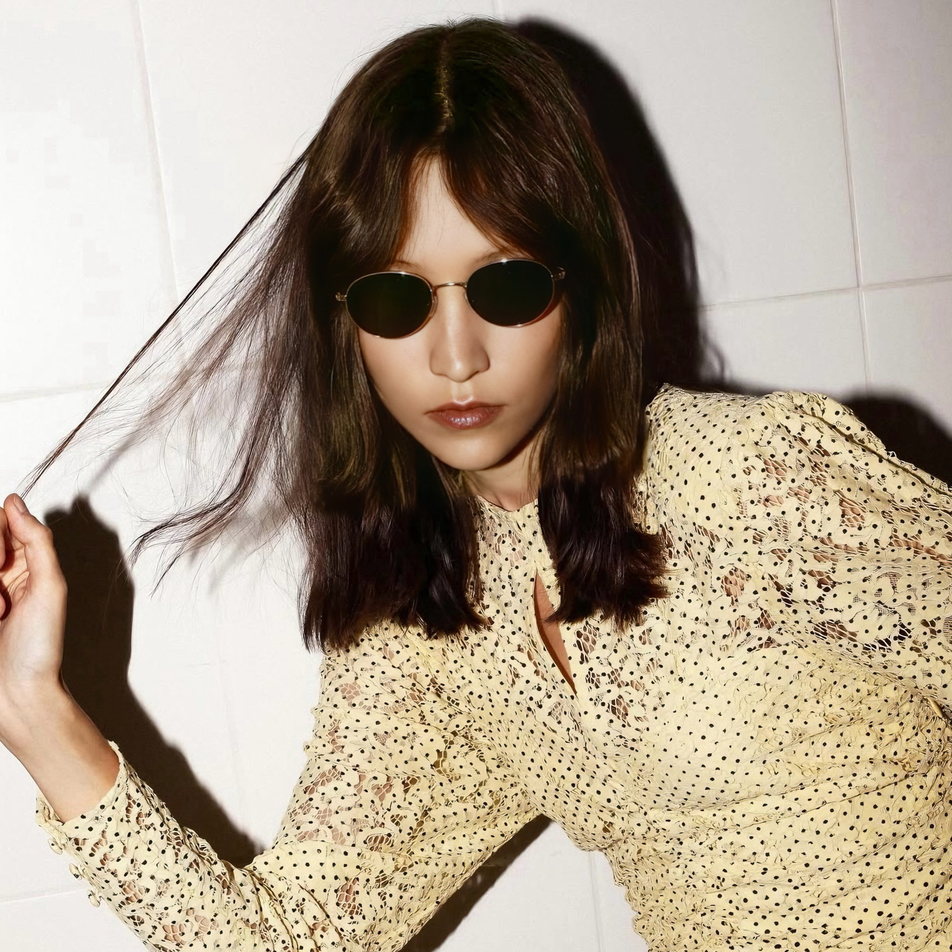 LeSeven金属墨镜防紫外线复古百搭潮流时尚轻奢圆框太阳镜Unbound