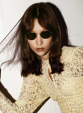 LeSeven金属墨镜防紫外线复古百搭潮流时尚轻奢圆框太阳镜Unbound