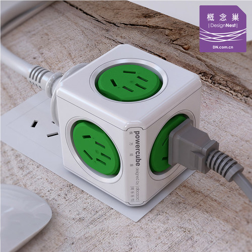 魔方USB插座小排插拖线板