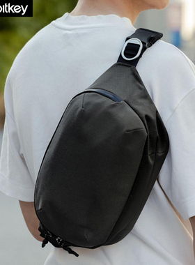 澳大利亚 Orbitkey多功能斜挎包简约设计大容量通勤旅行单肩包包