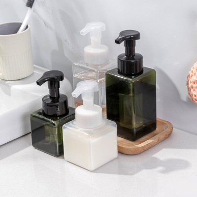 Bath foam bottle press type storage bottle沐浴起泡瓶打泡器