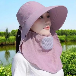 Sun hat women夏季大帽檐防紫外线护颈遮脸防晒